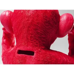 KARE Design Deko & Geschenkartikel-Spardose Monkey Kikazaru Rot