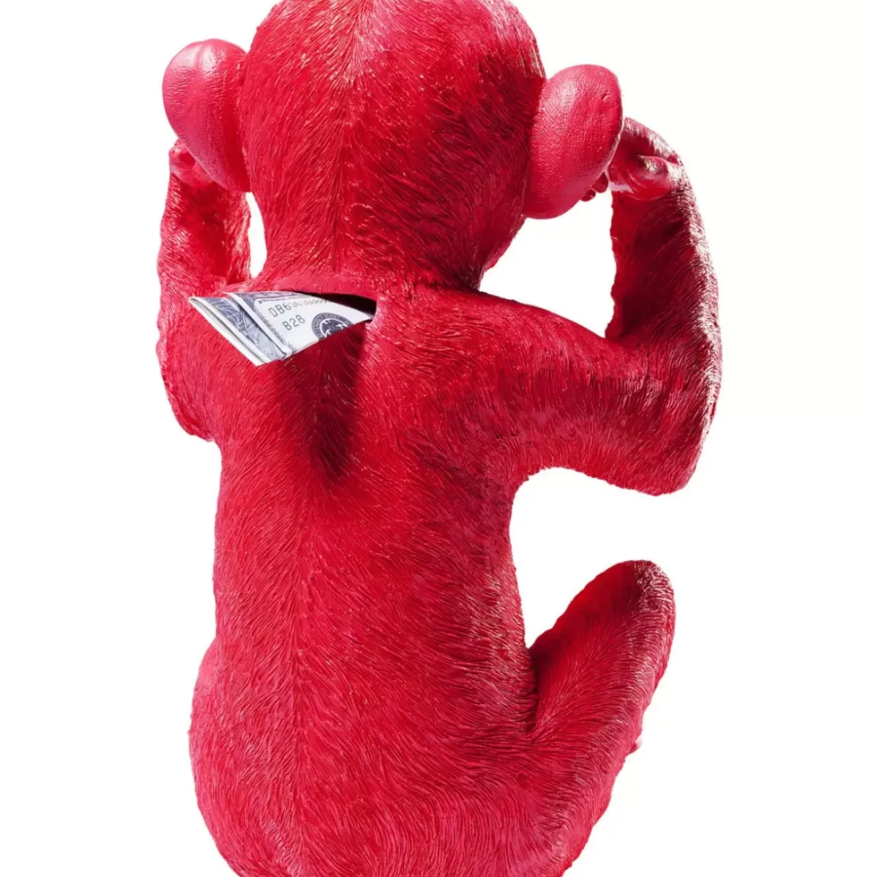KARE Design Deko & Geschenkartikel-Spardose Monkey Kikazaru Rot