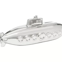 KARE Design Deko & Geschenkartikel-Spardose Submarine Silber 11Cm