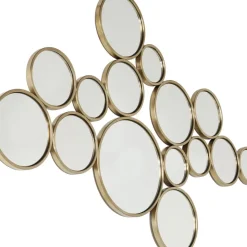 KARE Design Spiegel-Spiegel Bubbles Messing 183X93Cm