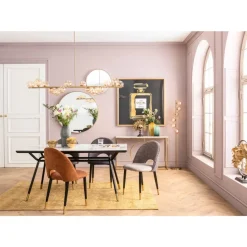 KARE Design Spiegel-Spiegel Curve Mo Brass O100