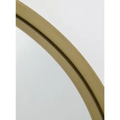 KARE Design Spiegel-Spiegel Curve Mo Brass O60Cm