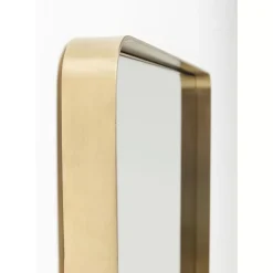 KARE Design Spiegel-Spiegel Curve Mo Brass 80X120Cm