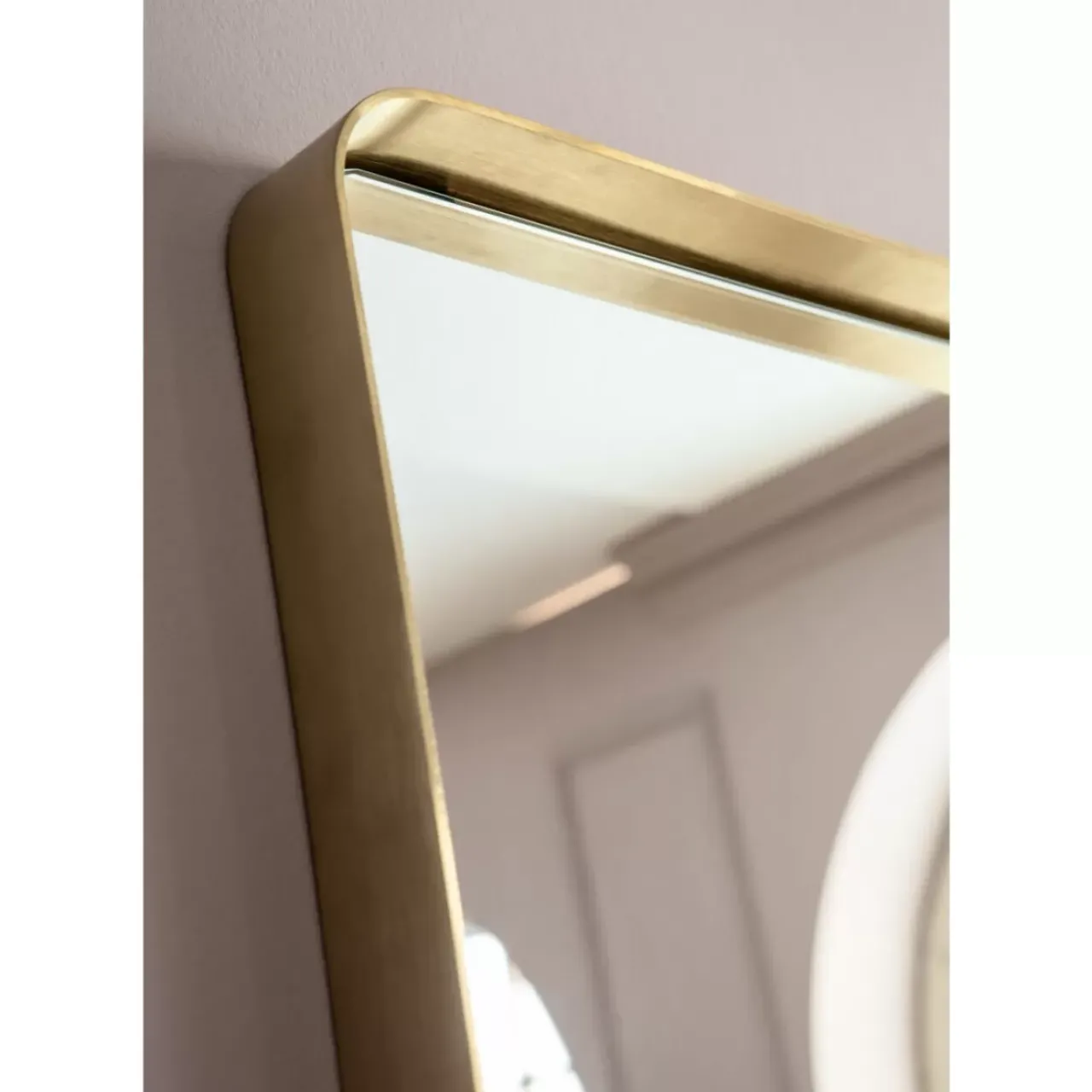 KARE Design Spiegel-Spiegel Curve Mo Brass 70X200Cm