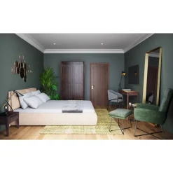 KARE Design Spiegel-Spiegel Curve Mo Brass 70X200Cm