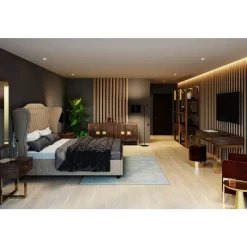 KARE Design Spiegel-Spiegel Curve Rectangular Brass 80X120Cm