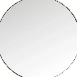 KARE Design Spiegel-Spiegel Curve Round Stainless Steel O100Cm