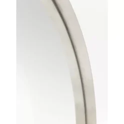 KARE Design Spiegel-Spiegel Curve Round Stainless Steel O100Cm