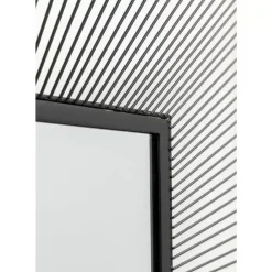 KARE Design Spiegel-Spiegel Dimension Square Schwarz 91X91Cm