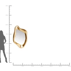 KARE Design Spiegel-Spiegel Hologram Gold 76X119Cm