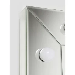 KARE Design Leuchtobjekte-Spiegel Make Up Square 81X81Cm