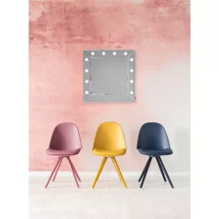 KARE Design Leuchtobjekte-Spiegel Make Up Square 81X81Cm