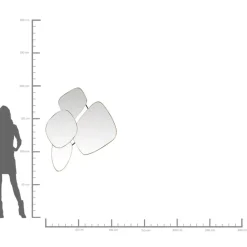 KARE Design Spiegel-Spiegel Shapes 130X110Cm
