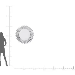 KARE Design Spiegel-Spiegel Sprocket O92Cm