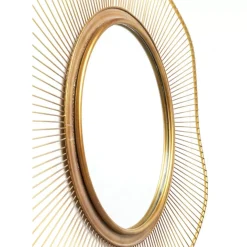 KARE Design Spiegel-Spiegel Sun Storm Gold O93Cm