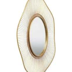 KARE Design Spiegel-Spiegel Sun Storm Gold O93Cm