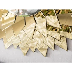 KARE Design Spiegel-Spiegel Sunflower Round O120Cm