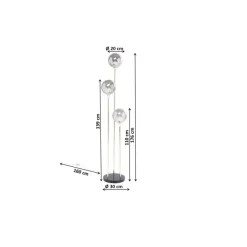 KARE Design Steh & Bodenleuchten-Stehleuchte Al Capone Tre