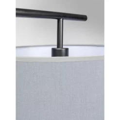 KARE Design Steh & Bodenleuchten-Stehleuchte Angular Matt Schwarz 160Cm