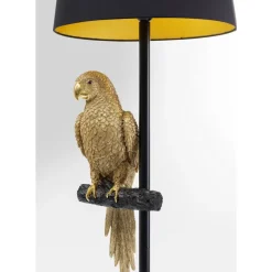 KARE Design Steh & Bodenleuchten-Stehleuchte Animal Parrot Gold 176Cm