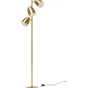 KARE Design Steh & Bodenleuchten-Stehleuchte Dr Notriples Gold 160Cm