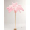 KARE Design Steh & Bodenleuchten-Stehleuchte Feather Palm Pink 165Cm