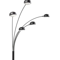 KARE Design Steh & Bodenleuchten-Stehleuchte Five Fingers Schwarz Matt