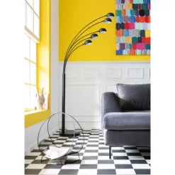 KARE Design Steh & Bodenleuchten-Stehleuchte Five Fingers Schwarz Matt