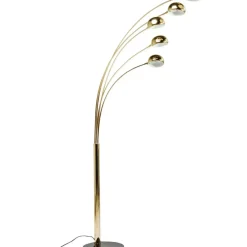 KARE Design Steh & Bodenleuchten-Stehleuchte Five Fingers Brass
