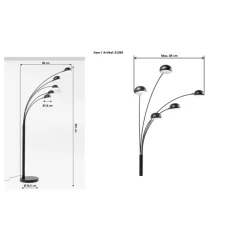 KARE Design Steh & Bodenleuchten-Stehleuchte Five Fingers Economy