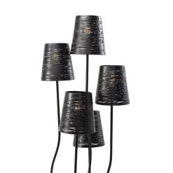 KARE Design Steh & Bodenleuchten-Stehleuchte Flexible Black Cinque