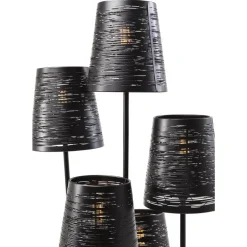 KARE Design Steh & Bodenleuchten-Stehleuchte Flexible Black Cinque