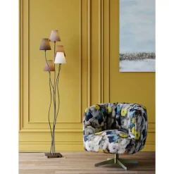 KARE Design Steh & Bodenleuchten-Stehleuchte Flexible Mocca Cinque