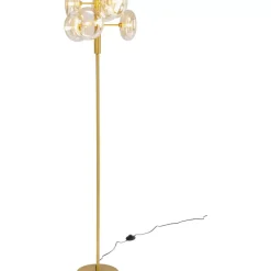 KARE Design Steh & Bodenleuchten-Stehleuchte Headlight Brass 163Cm