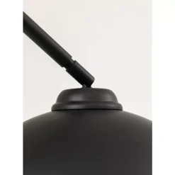 KARE Design Steh & Bodenleuchten-Stehleuchte Lounge Small Deal Eco Matt Schwarz 175