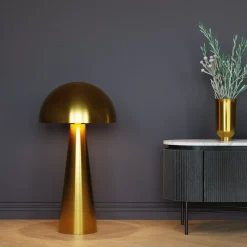 KARE Design Steh & Bodenleuchten-Stehleuchte Loungy Gold 95Cm