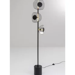 KARE Design Steh & Bodenleuchten-Stehleuchte Mariposa Schwarz Smoke 160Cm