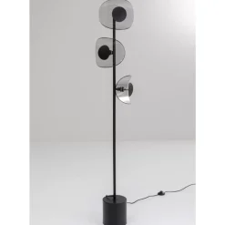 KARE Design Steh & Bodenleuchten-Stehleuchte Mariposa Schwarz Smoke 160Cm