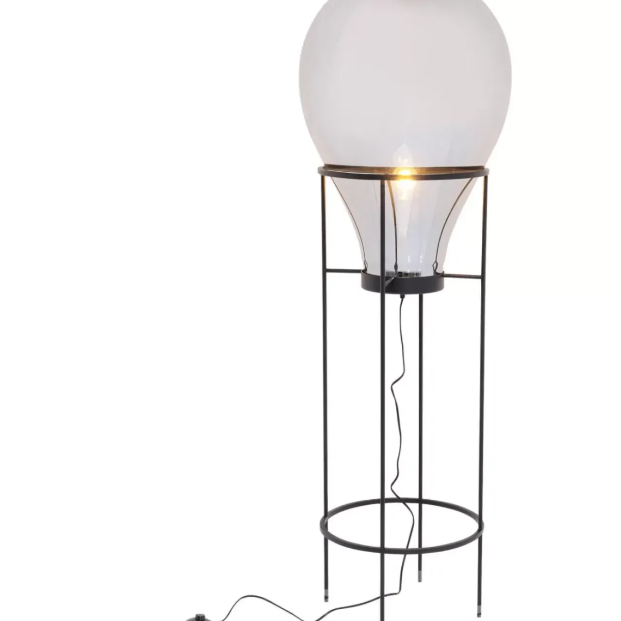 KARE Design Steh & Bodenleuchten-Stehleuchte Pear Frame Schwarz 158