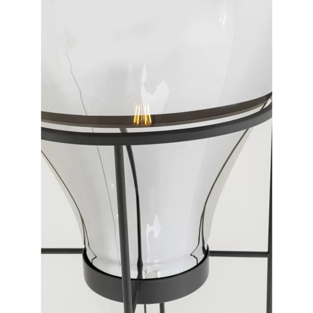 KARE Design Steh & Bodenleuchten-Stehleuchte Pear Frame Schwarz 158