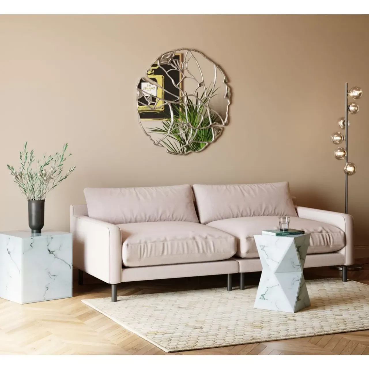 KARE Design Steh & Bodenleuchten-Stehleuchte Scala Balls Schwarz 160Cm