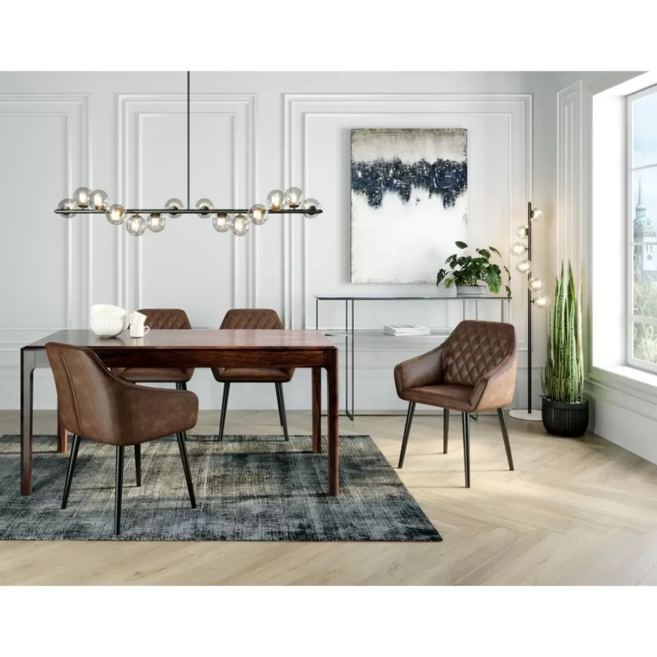 KARE Design Steh & Bodenleuchten-Stehleuchte Scala Balls Schwarz 160Cm