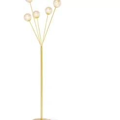 KARE Design Steh & Bodenleuchten-Stehleuchte Talea Gold 156Cm