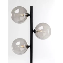 KARE Design Steh & Bodenleuchten-Stehleuchte Three Balls Matt Schwarz 160Cm