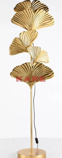 KARE Design Steh & Bodenleuchten-Stehleuchte Yuva Gold 160Cm