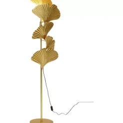 KARE Design Steh & Bodenleuchten-Stehleuchte Yuva Gold 160Cm