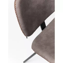 KARE Design Stühle-Stuhl Barber Brown