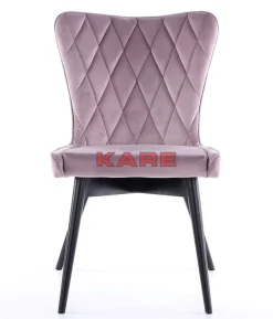 KARE Design Stühle-Stuhl Black Marshall Velvet Rose