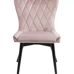 KARE Design Stühle-Stuhl Black Marshall Velvet Rose