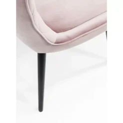 KARE Design Stühle-Stuhl Black Marshall Velvet Rose